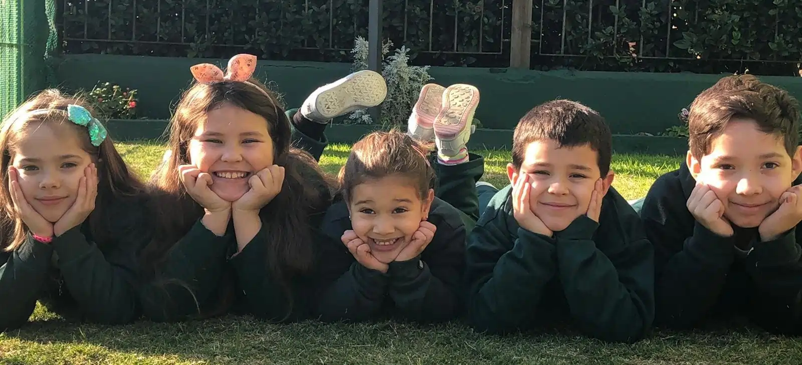 Alumnos en el centro educativo